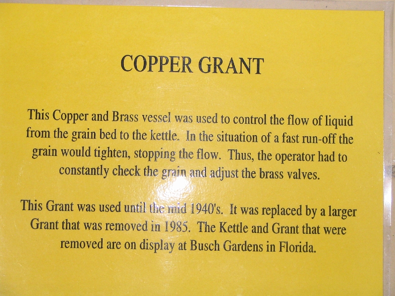 IMG_2249.jpg - The original Point Copper Grant is on display at Busch Gardens in Florida (How cool is that!)