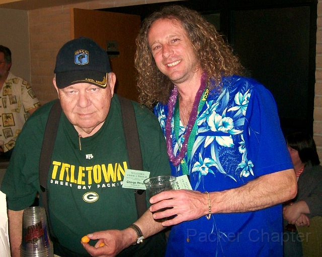 26.jpg - George Rendl & Mark Sanders in the Saturday night hospitality room