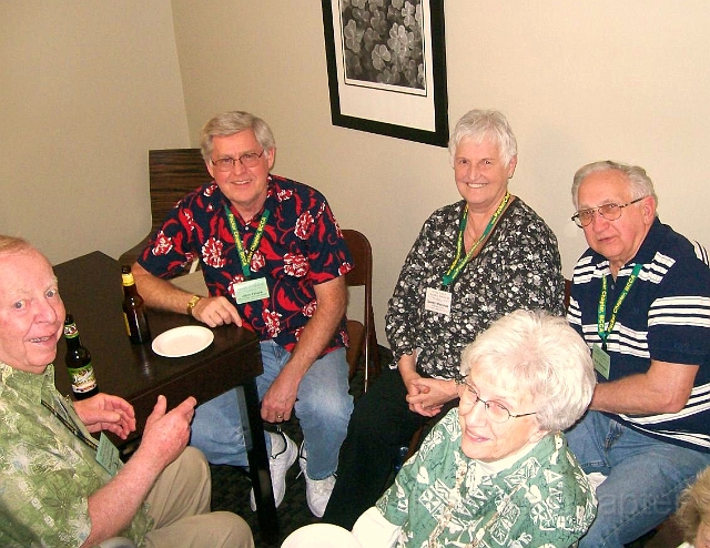 30.JPG - (clockwise from top):  BCCA VP John Fatura, Sandy & Bob Wacunas, Helen & Don Johnston.